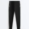 Reflective High-Rise Compressive Core Control Ankle-Length Leggings Reflective High-Rise Compressive Core Control Ankle-Length Leggings