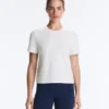Regular Fit Striped Cotton Blend T-Shirt