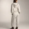 Wide Sleeve Hooded Jacket with Cotton