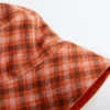 Reversible Cotton Blend Check Bucket Hat Reversible Cotton Blend Check Bucket Hat