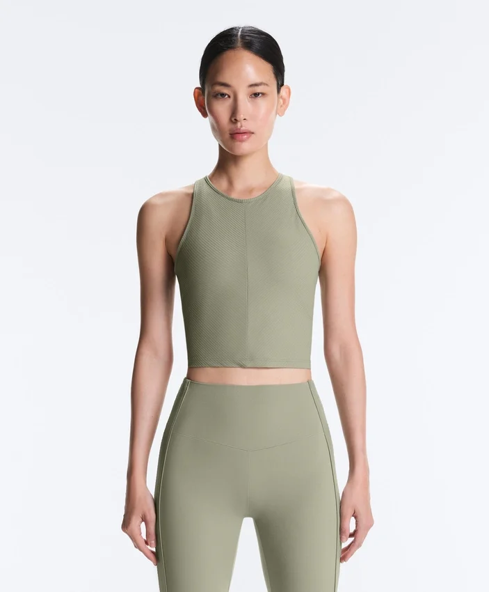 Rib Comfortlux Halter Tank Top Rib Comfortlux Halter Tank Top