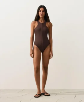 Rib Halter Swimsuit Rib Halter Swimsuit