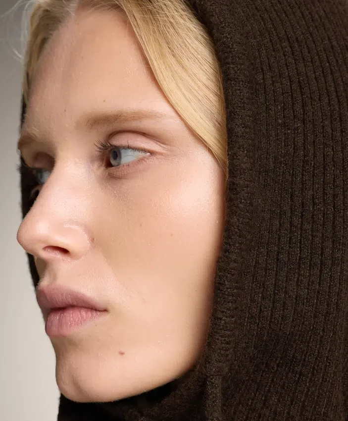 Rib Knit Balaclava Rib Knit Balaclava