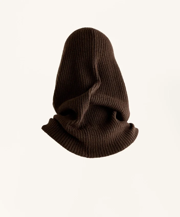 Rib Knit Balaclava Rib Knit Balaclava