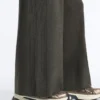 Rib Knit Straight-Leg Trousers Rib Knit Straight-Leg Trousers