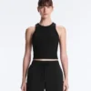Rib Modal Blend Long Tank Top