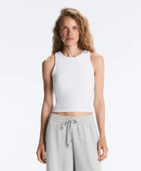Rib Modal Blend Long Tank Top Rib Modal Blend Long Tank Top