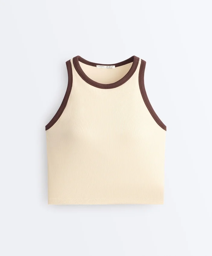 Rib Modal Blend Long Tank Top Rib Modal Blend Long Tank Top