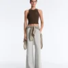 Rib Modal Blend Long Tank Top Rib Modal Blend Long Tank Top