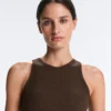Rib Modal Blend Long Tank Top Rib Modal Blend Long Tank Top