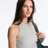 Rib Modal Blend Long Tank Top Rib Modal Blend Long Tank Top