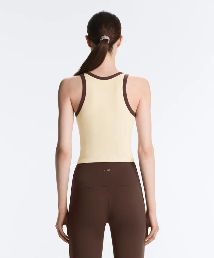Rib Modal Blend Long Tank Top Rib Modal Blend Long Tank Top