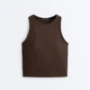 Rib Modal Blend Long Tank Top Rib Modal Blend Long Tank Top