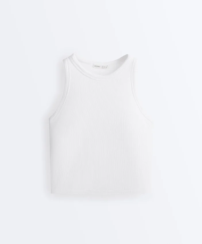 Rib Modal Blend Long Tank Top Rib Modal Blend Long Tank Top
