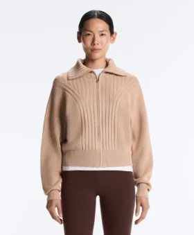 Ribbed Knit Jacket