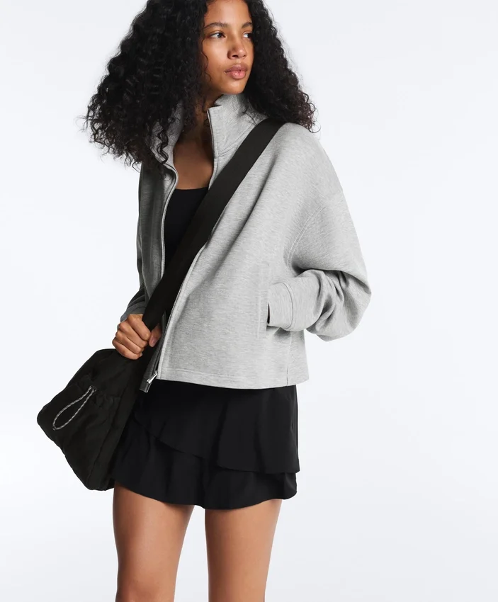 Ruffled High Rise Compressive Mini Skirt Ruffled High Rise Compressive Mini Skirt