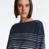 Sailor Stripe Soft-Touch Sweatshirt with Modal Sailor Stripe Soft-Touch Sweatshirt with Modal