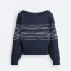 Sailor Stripe Soft-Touch Sweatshirt with Modal Sailor Stripe Soft-Touch Sweatshirt with Modal