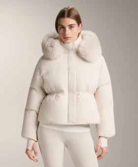 Short 100% Down Padded Jacket