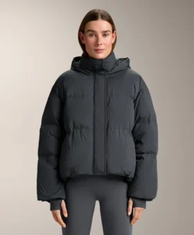 Short 100% Down Puffer Jacket