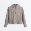 Short Gingham Lyocell Blend Shirt Short Gingham Lyocell Blend Shirt