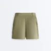 Short Piqué Skirt with Cotton Pockets Short Piqué Skirt with Cotton Pockets