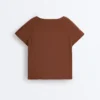 Short-Sleeved Zip T-Shirt Short-Sleeved Zip T-Shirt