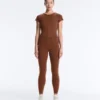 Short-Sleeved Zip T-Shirt Short-Sleeved Zip T-Shirt