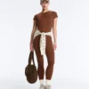 Short-Sleeved Zip T-Shirt Short-Sleeved Zip T-Shirt