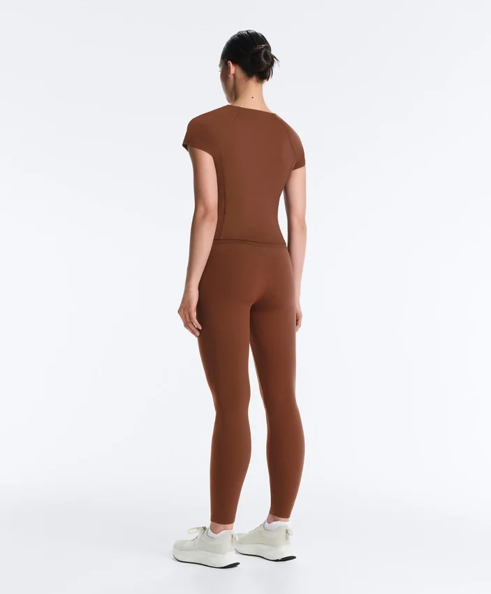 Short-Sleeved Zip T-Shirt Short-Sleeved Zip T-Shirt