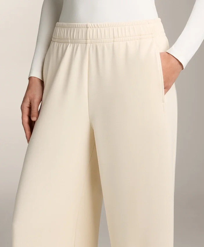 Side Rib Straight-Leg Trousers with Soft-Touch Modal Side Rib Straight-Leg Trousers with Soft-Touch Modal