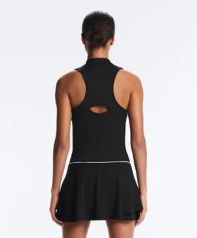 Sleeveless Half-Zip T-Shirt