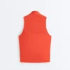 Sleeveless Half-Zip T-Shirt Sleeveless Half-Zip T-Shirt