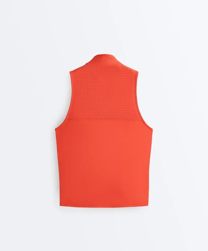 Sleeveless Half-Zip T-Shirt Sleeveless Half-Zip T-Shirt