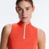 Sleeveless Half-Zip T-Shirt Sleeveless Half-Zip T-Shirt