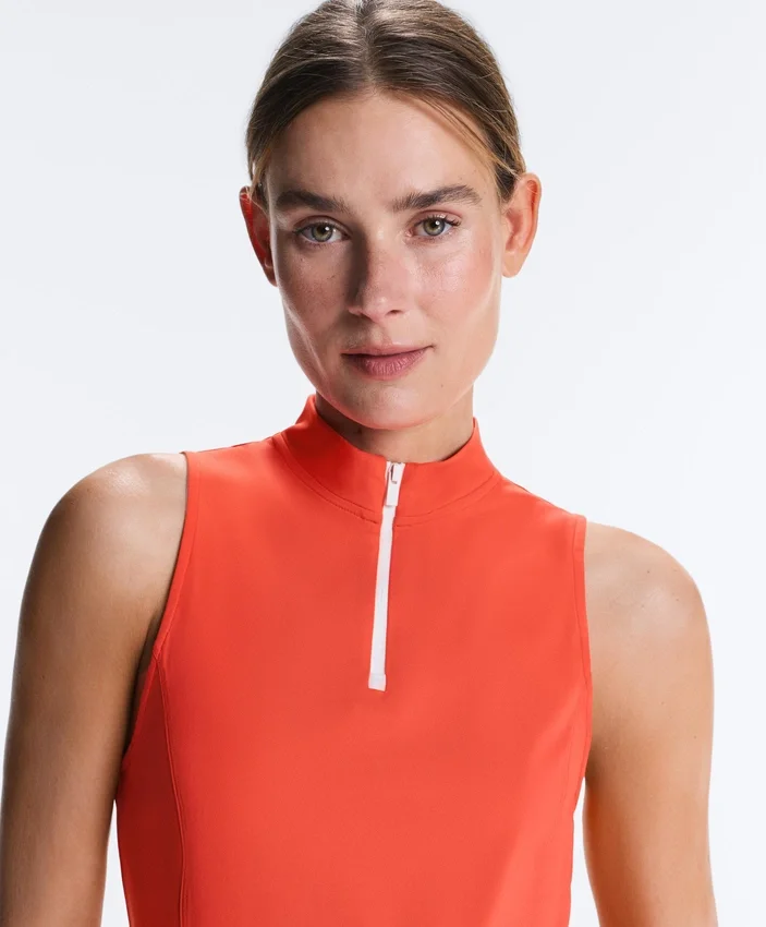 Sleeveless Half-Zip T-Shirt Sleeveless Half-Zip T-Shirt