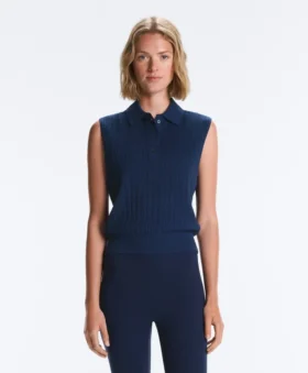 Sleeveless Open Knit Jumper Sleeveless Open Knit Jumper