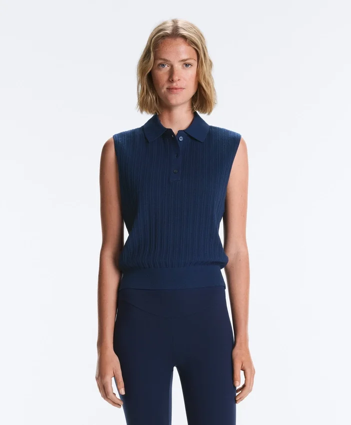 Sleeveless Open Knit Jumper Sleeveless Open Knit Jumper