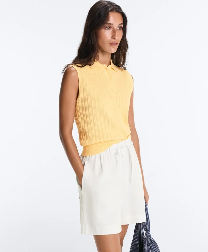 Sleeveless Open Knit Jumper Sleeveless Open Knit Jumper