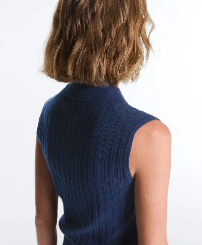 Sleeveless Open Knit Jumper Sleeveless Open Knit Jumper