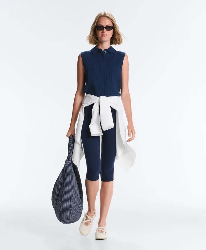 Sleeveless Open Knit Jumper Sleeveless Open Knit Jumper