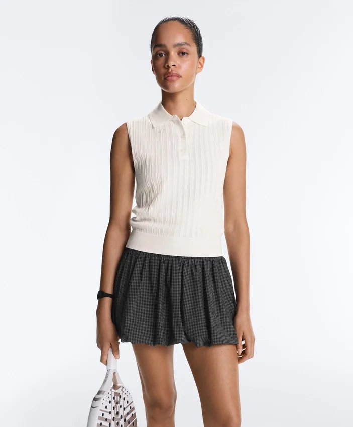 Sleeveless Open Knit Jumper Sleeveless Open Knit Jumper