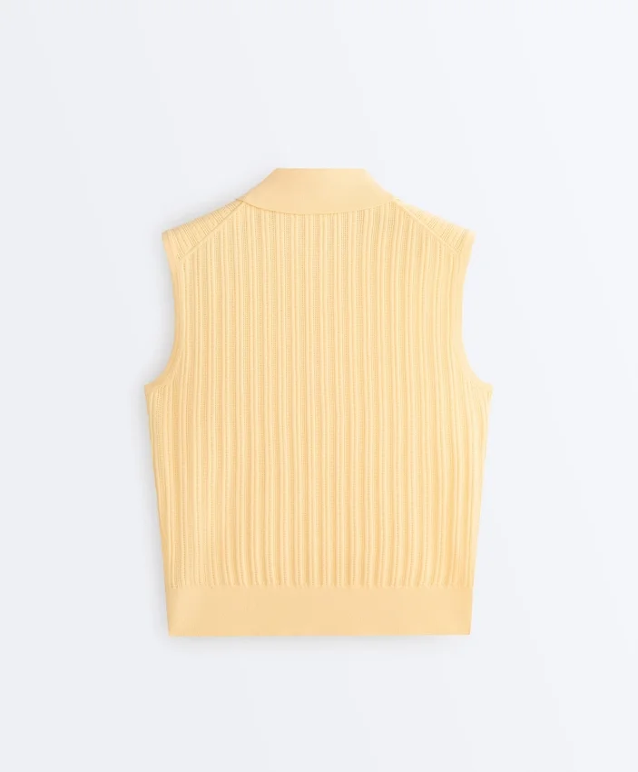 Sleeveless Open Knit Jumper Sleeveless Open Knit Jumper