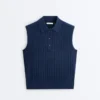 Sleeveless Open Knit Jumper Sleeveless Open Knit Jumper