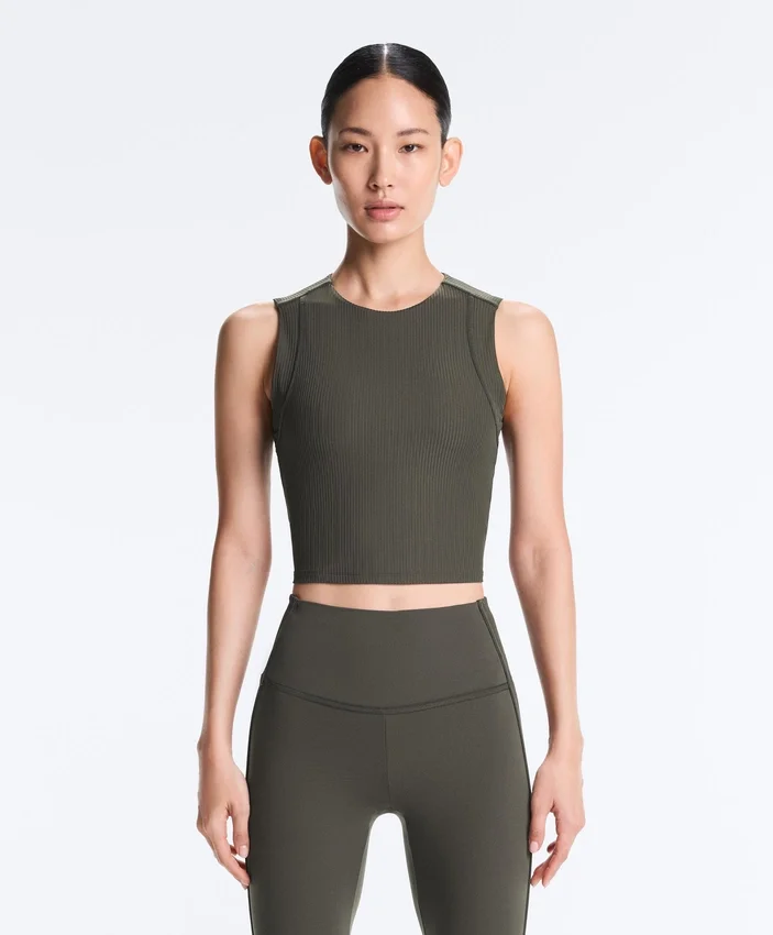 Sleeveless Rib Comfortlux Tank Top Sleeveless Rib Comfortlux Tank Top