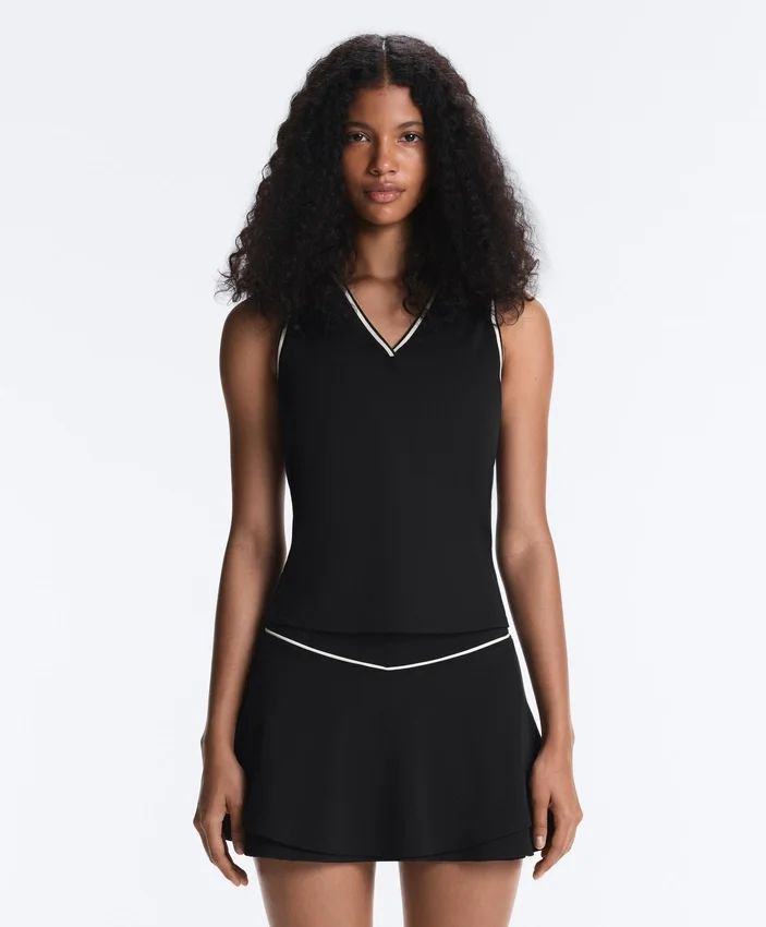 Sleeveless V-Neck T-Shirt Sleeveless V-Neck T-Shirt