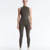 Sleeveless Zip T-Shirt Sleeveless Zip T-Shirt
