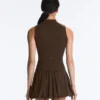 Sleeveless Zip T-Shirt Sleeveless Zip T-Shirt