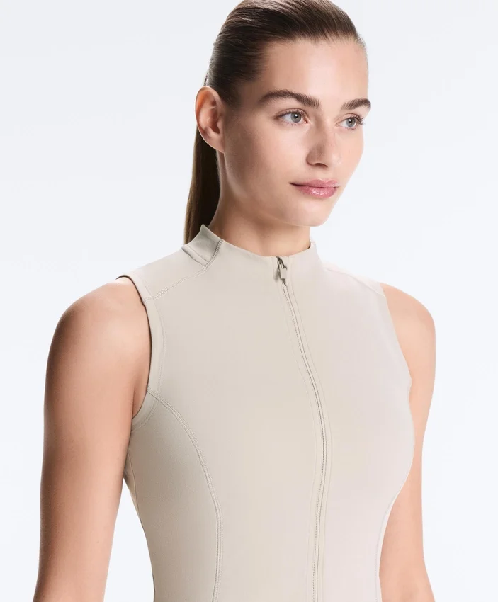 Sleeveless Zip T-Shirt Sleeveless Zip T-Shirt