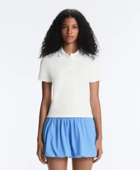 Slim-Fit Piqué Cotton Polo Shirt